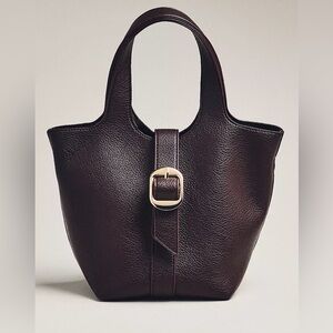 Elegant Brown bucket Tote Bag